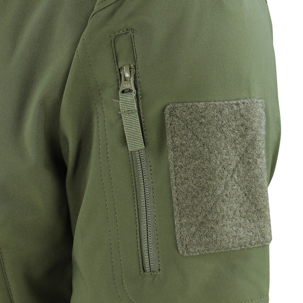 Bunda Summit SOFTSHELL ZELENÁ vel. 5XL