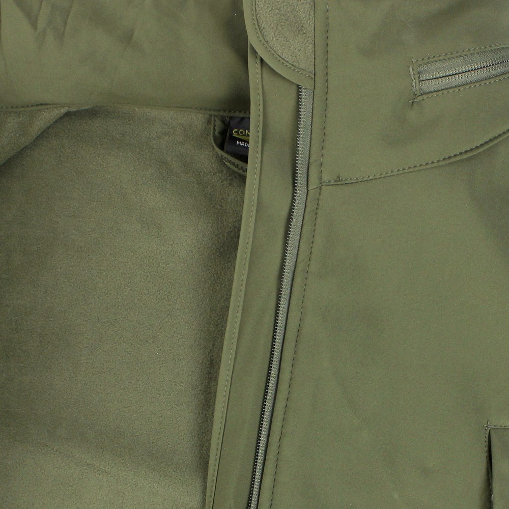 Bunda Summit SOFTSHELL ZELENÁ vel. 5XL