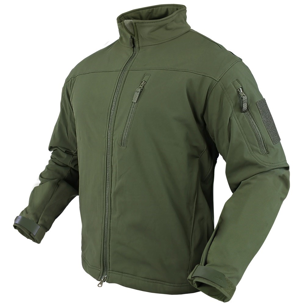 Levně Bunda PHANTOM softshell ZELENÁ