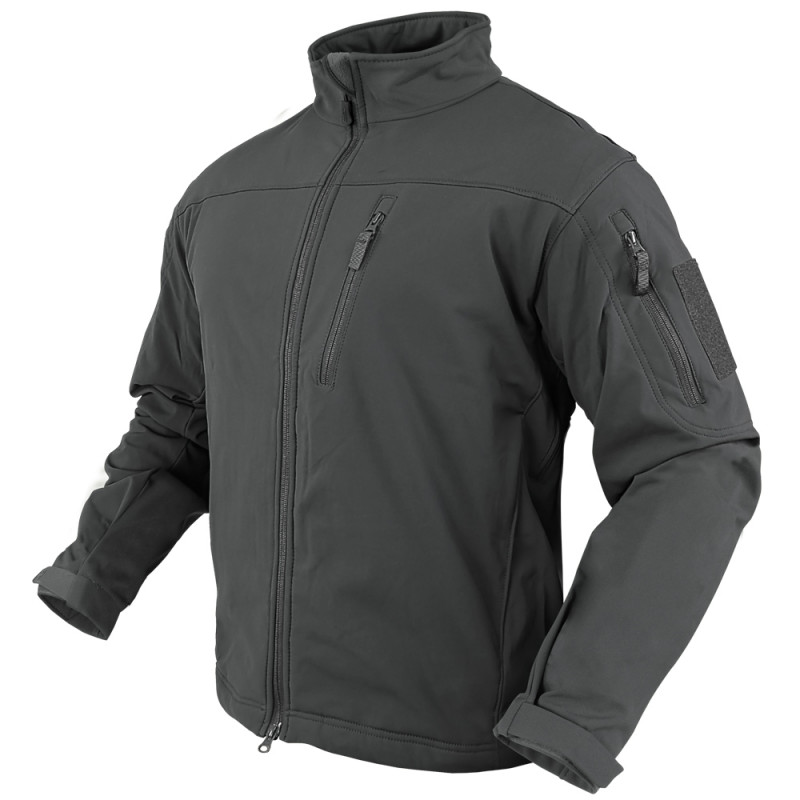 Levně Bunda PHANTOM softshell ŠEDÁ