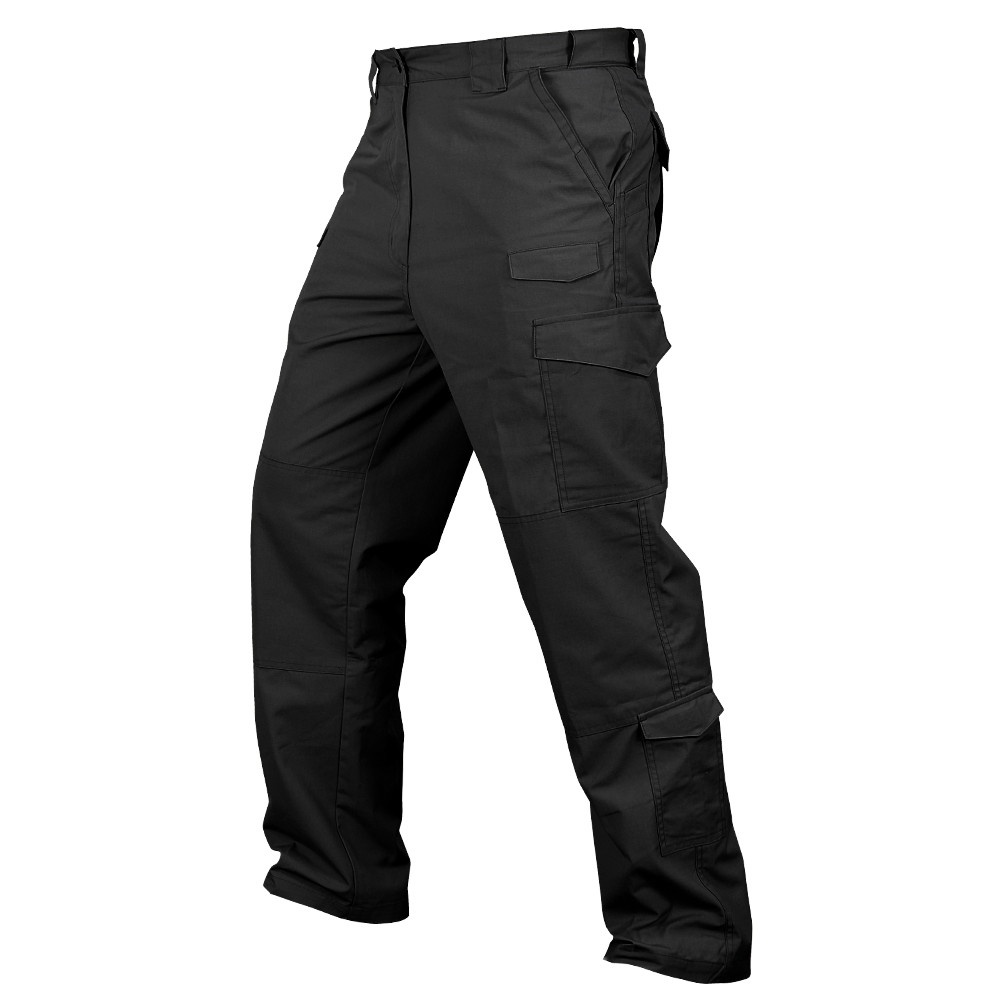 Levně Kalhoty SENTINEL TACTICAL rip-stop ČERNÉ