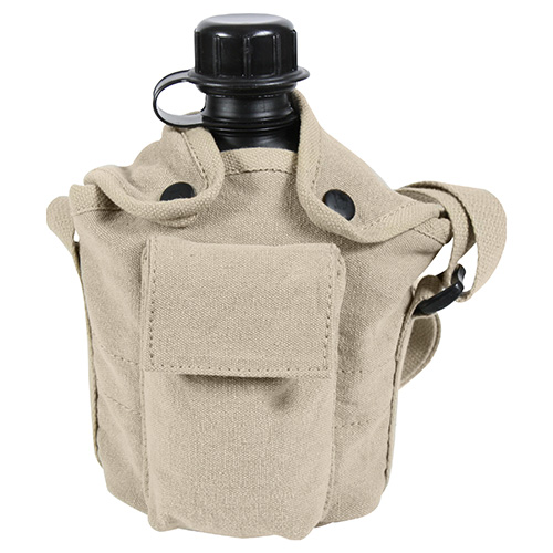 Levně ROTHCO obal na polní láhev 1L US VINTAGE KHAKI
