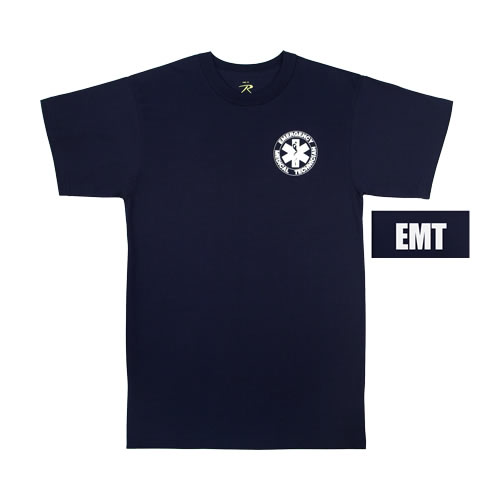 Levně Triko E.M.T. pro záchranáře MODRÉ