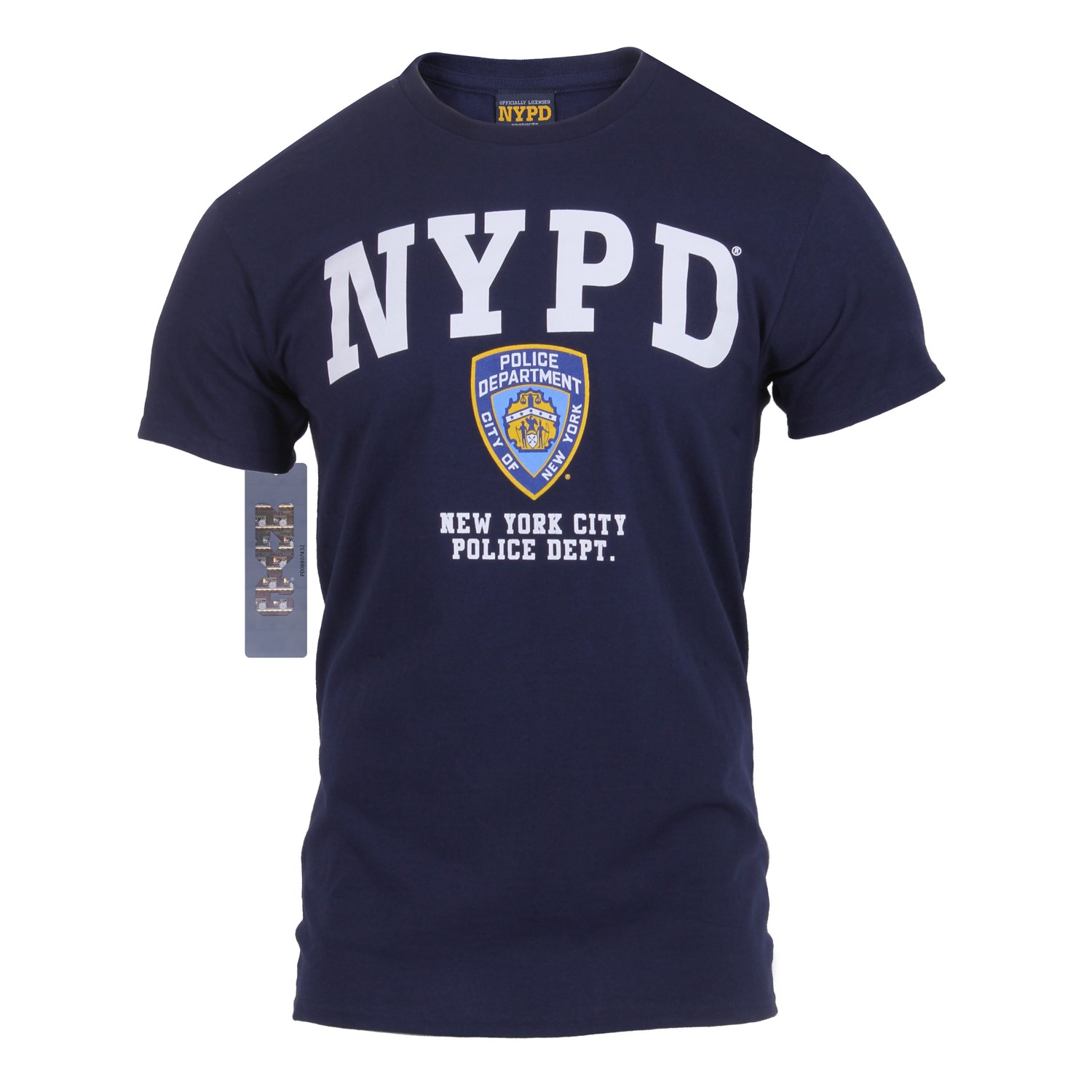 Levně Triko NYPD policie MODRÉ