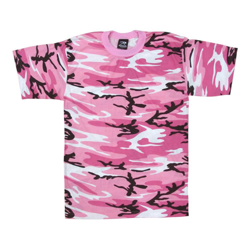 Levně Triko dětské PINK CAMO