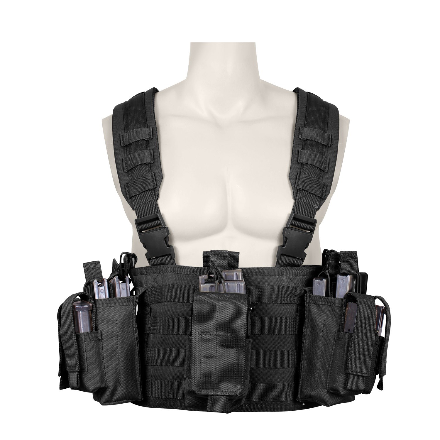 Levně ROTHCO vesta taktická OPERATORS CHEST RIG ČERNÁ