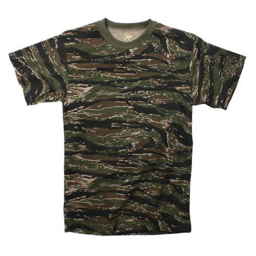 Levně Triko TIGER STRIPE CAMO