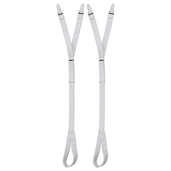 Levně ROTHCO kšandy STIRRUP na košili BÍLÉ 2 v balení