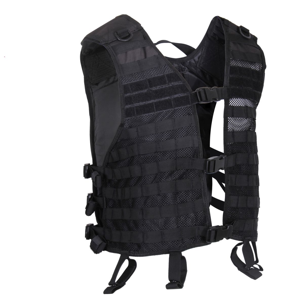 Levně ROTHCO vesta LIGHTWEIGHT MOLLE UTILITY taktická ČERNÁ