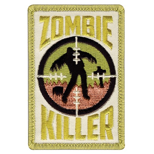 Levně ROTHCO nášivka ZOMBIE KILLER velcro 5 x 7,5 cm