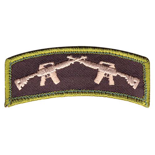 Levně ROTHCO nášivka CROSSED RIFLES velcro 3 x 7,5 cm