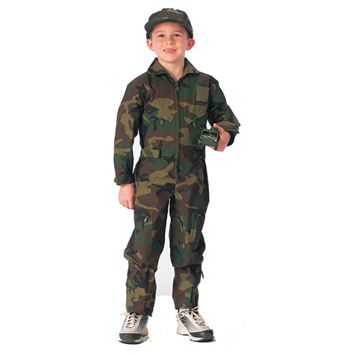 Levně Kombinéza dětská US AIR FORCE WOODLAND
