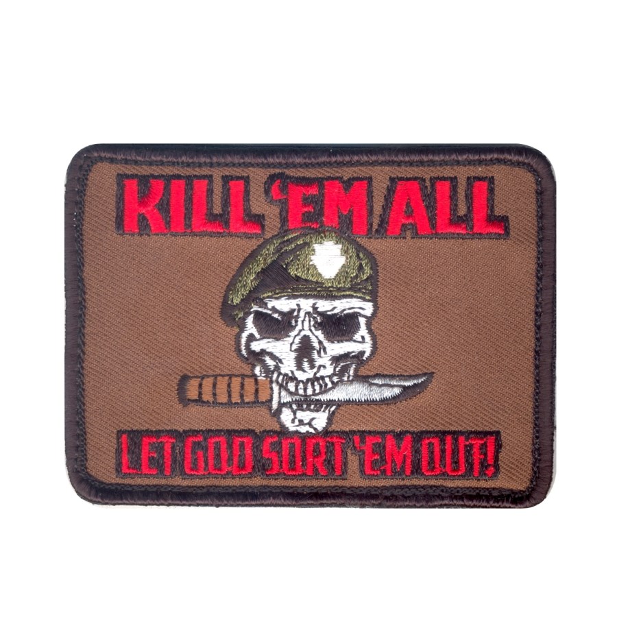 Levně ROTHCO nášivka KILL ´EM ALL LET GOT SORT ´EM OUT velcro