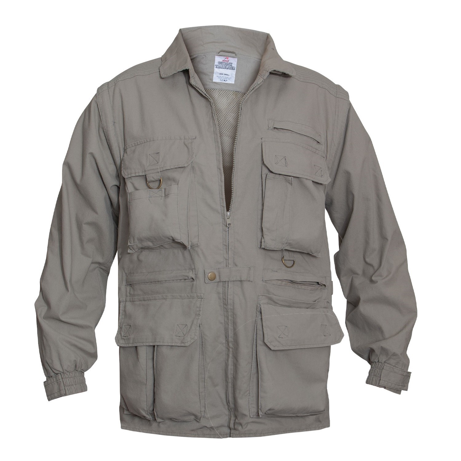 Levně Bunda SAFARI s odepínacími rukávy KHAKI