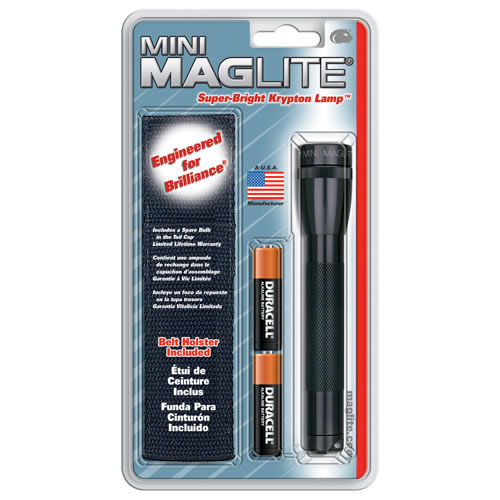 Levně MAG-LITE svítilna MINI MAGLITE AA COMBO s pouzdrem ČERNÁ