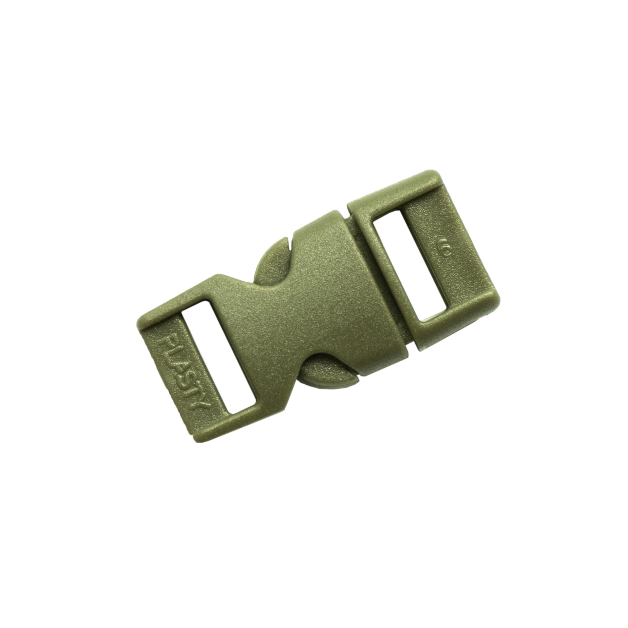 Levně Spona/přezka plastová kompletní 10 mm ZELENÁ