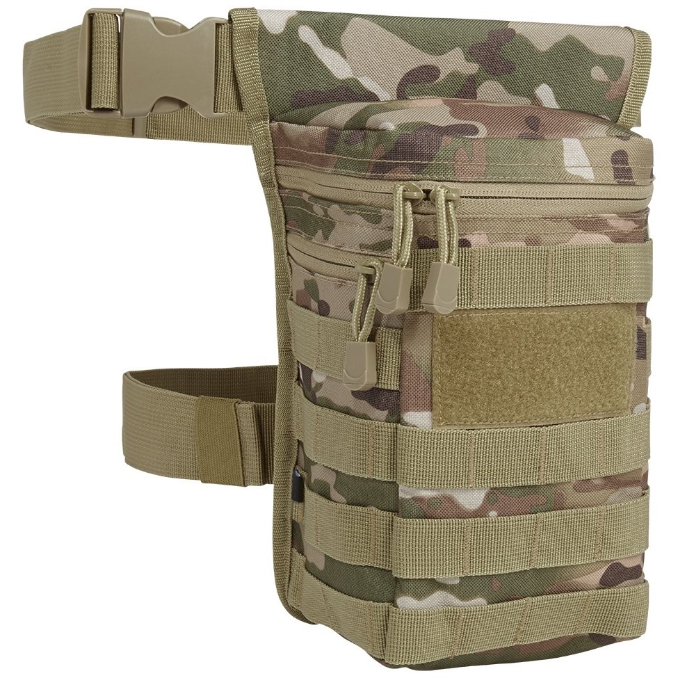 Levně BRANDIT pouzdro stehenní SIDE KICK No.2 TACTICAL CAMO