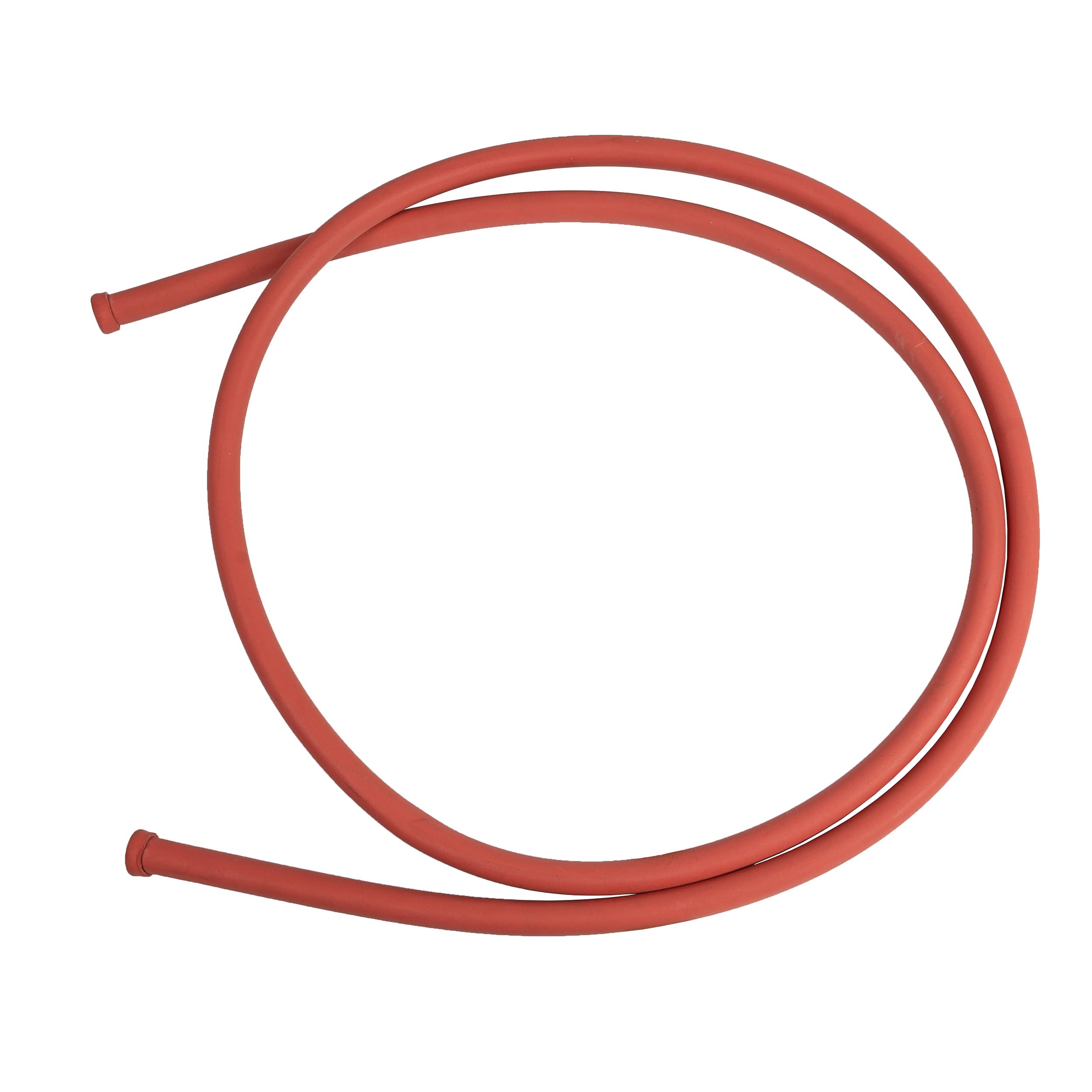 Hadice gumová červená pro irignační soupravu-klistýr délka 1,5 m
