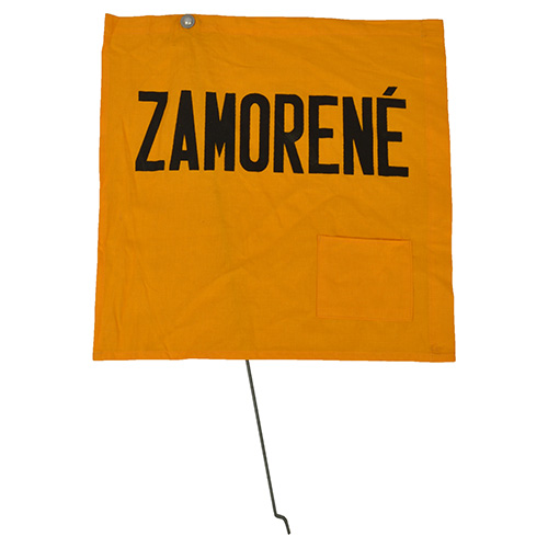 Levně Vlaječka "ZAMORENÉ" ŽLUTÁ