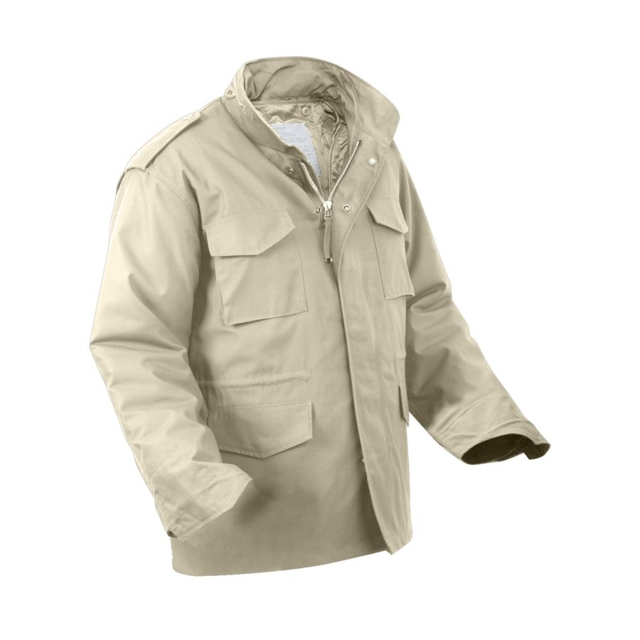 Levně Bunda US M65 s vložkou KHAKI