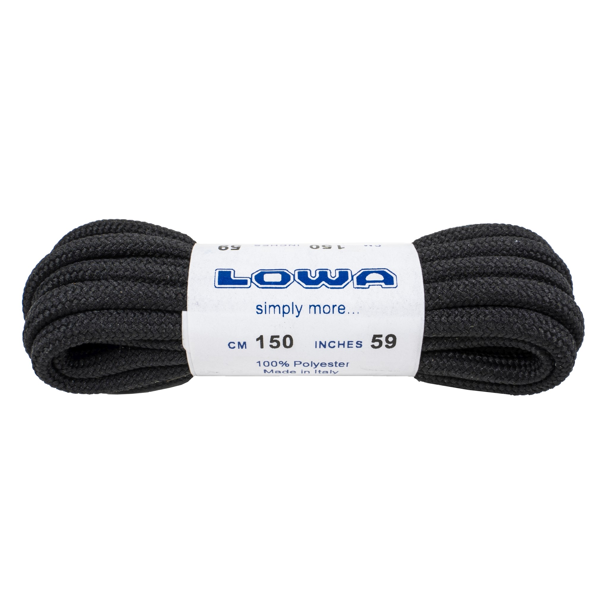 Levně Tkaničky LOWA 150cm ČERNÉ