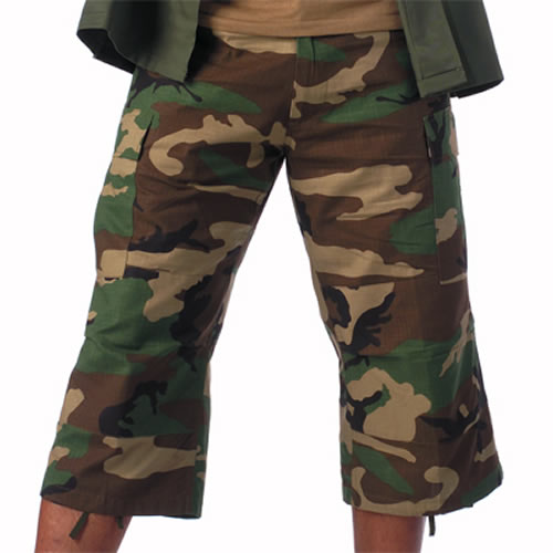 Levně Kraťasy 3/4 BDU WOODLAND
