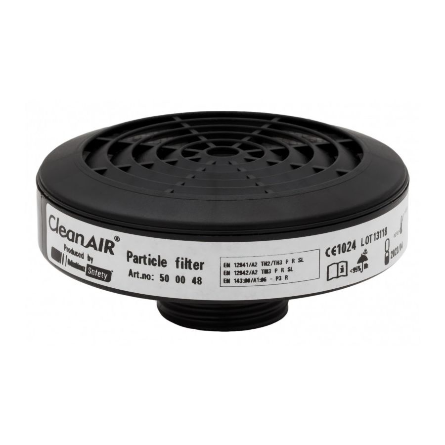 Levně Filtr pro plynové masky CleanAir AVEC P3R závit 40x1/7