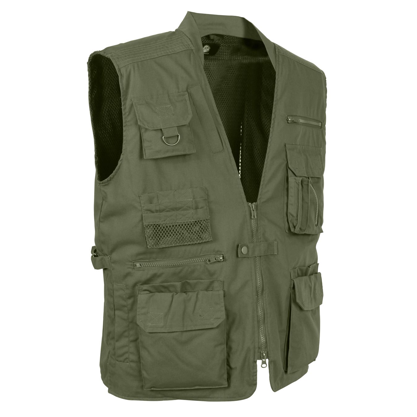 Levně Vesta Concealed 27 kapes ZELENÁ