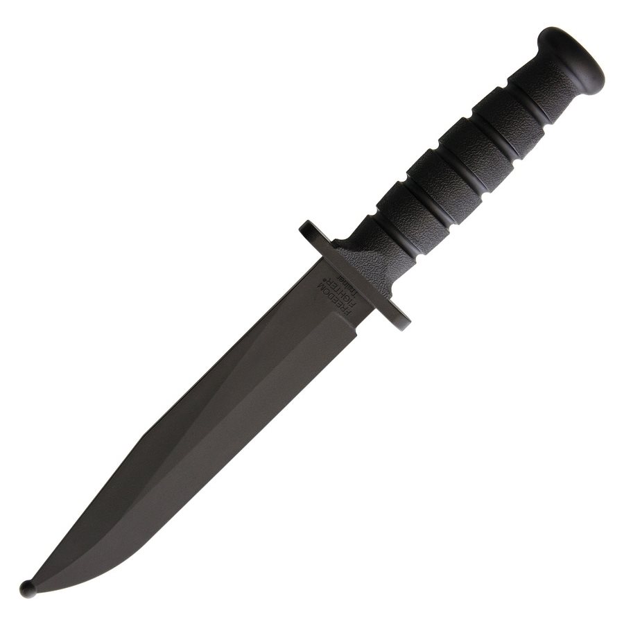 Levně Ontario Knife Company nůž FREEDOM FIGHTER 6 cvičný ČERNÝ