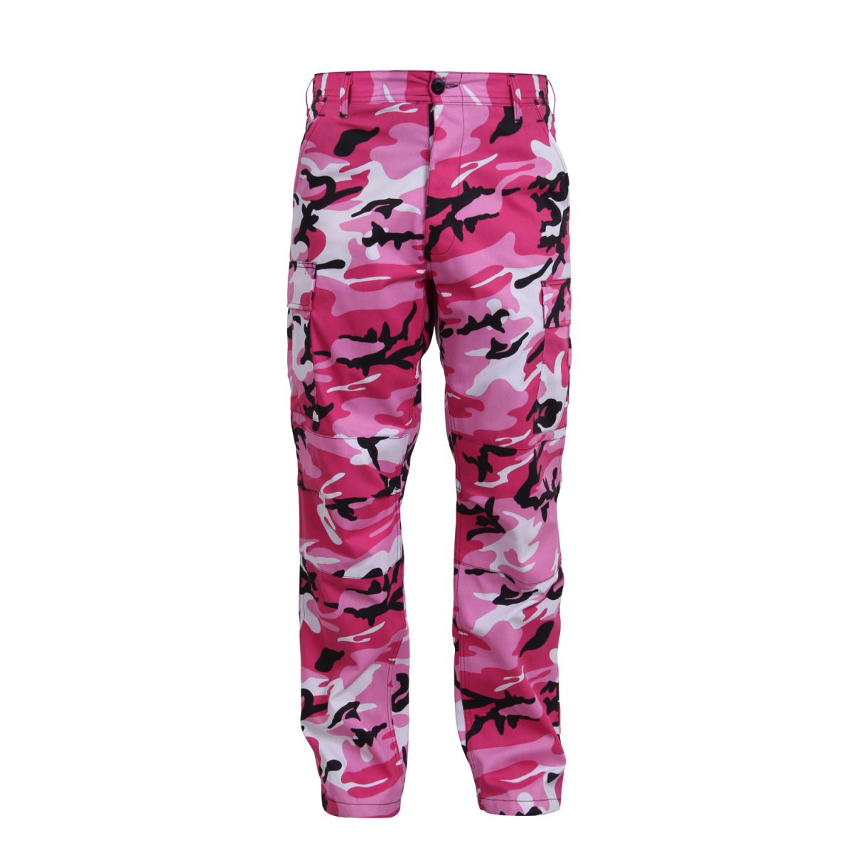 Levně Kalhoty BDU PINK CAMO