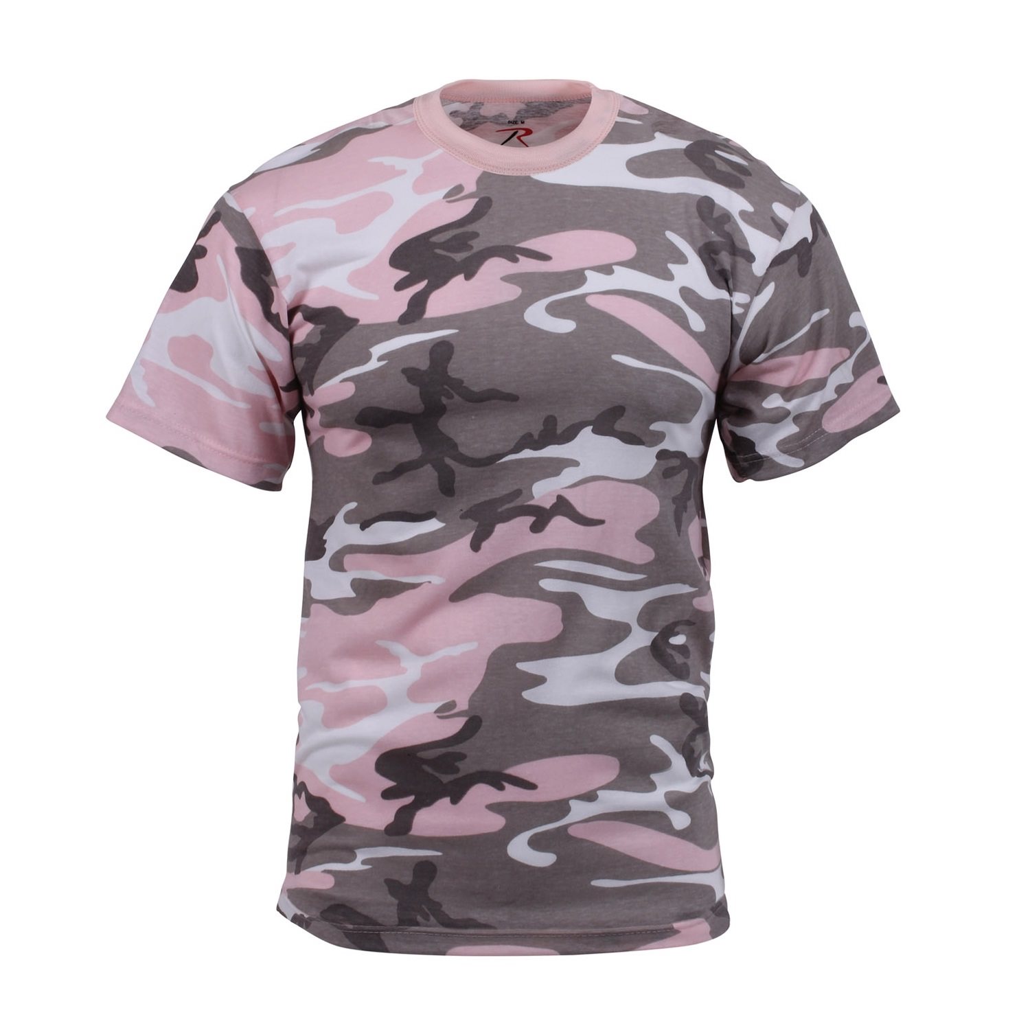 Levně Triko SUBDUED PINK CAMO