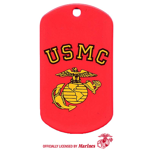 Levně ROTHCO známka identifikační USMC G&A ČERVENÁ
