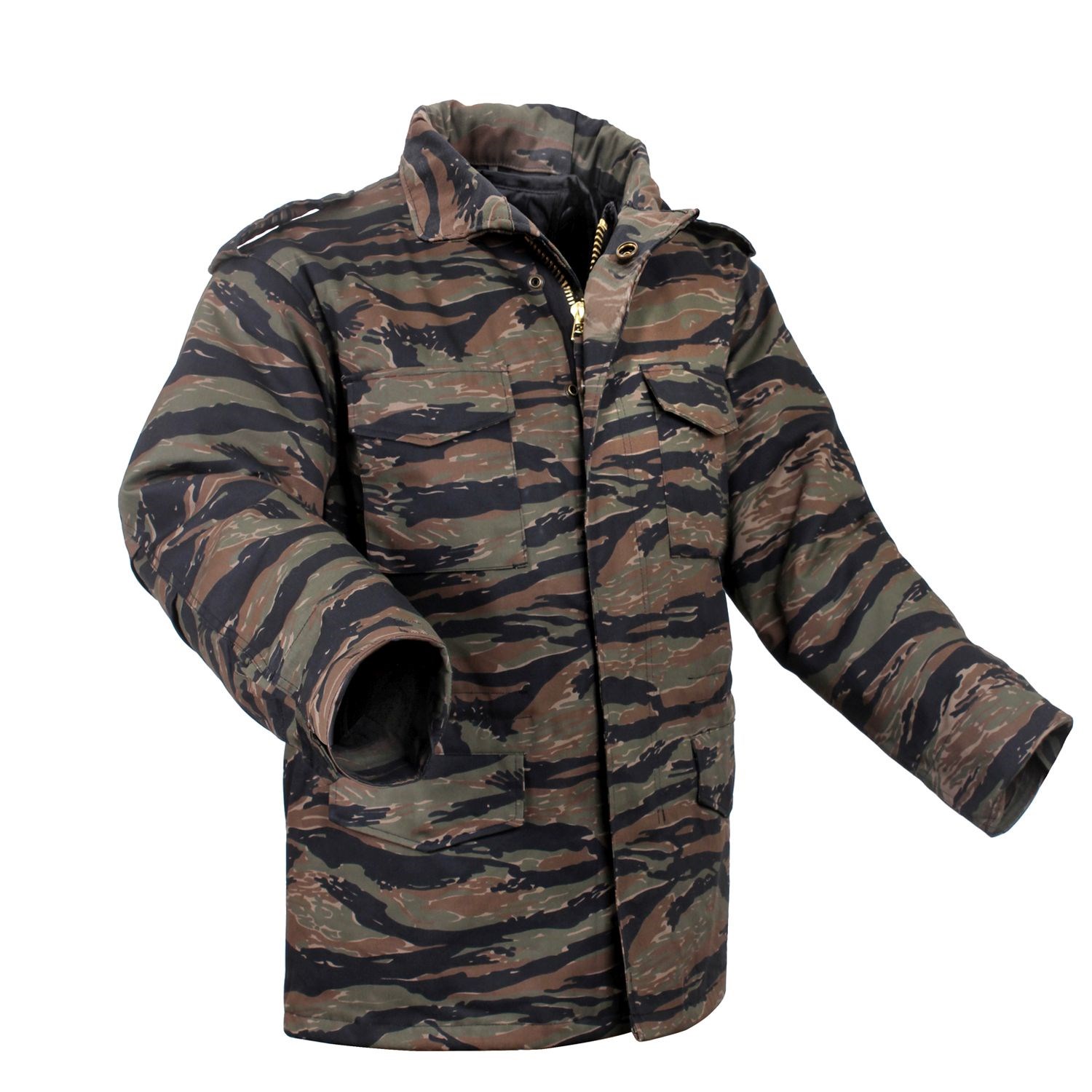 Levně Bunda US M65 s vložkou TIGER STRIPE