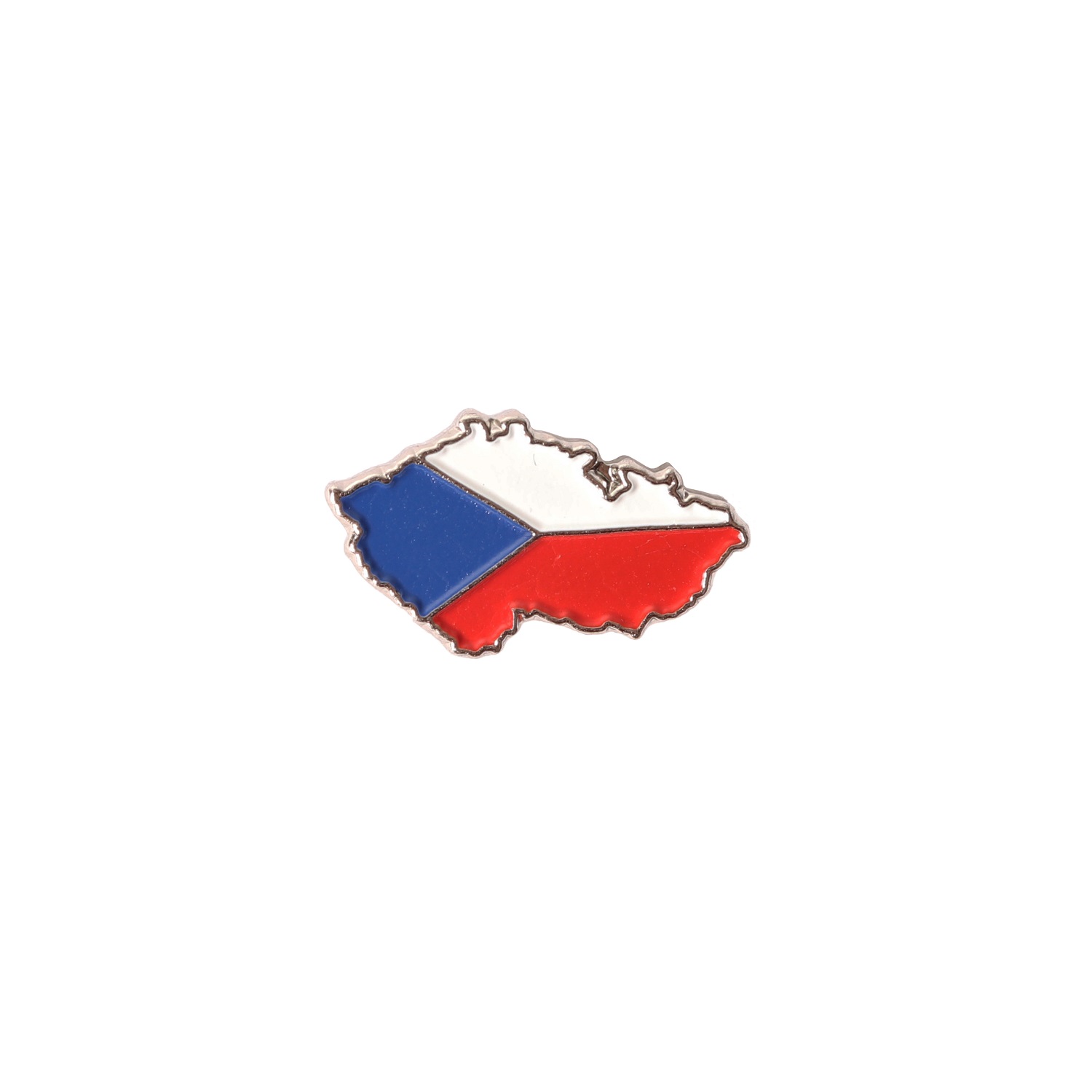 Levně Odznak mapa a vlajka ČR