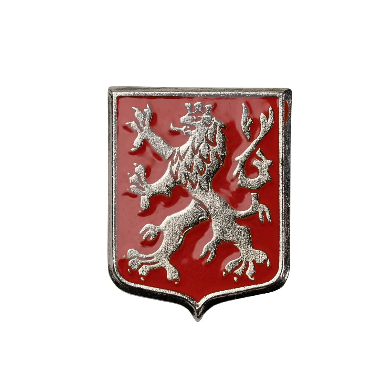 Levně Odznak český lev ERB / červený JEHLA