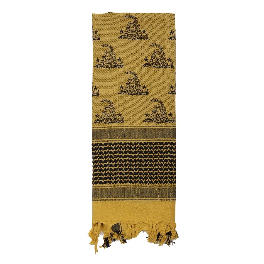 Levně ROTHCO šátek SHEMAGH 107 x 107 cm GADSDEN SNAKE DESERT