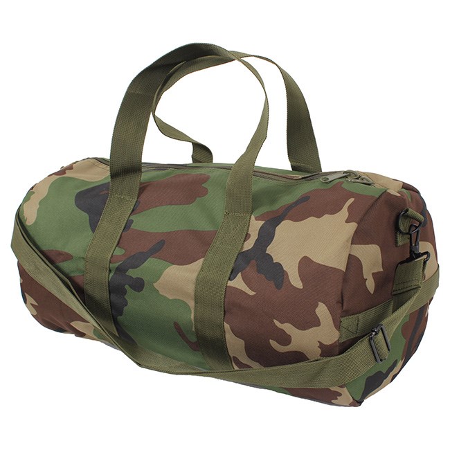 Levně ROTHCO taška přes rameno VÁLEC 48 x 23 cm polyester WOODLAND