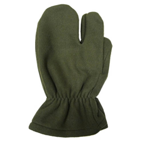 Levně Rukavice palcové AČR 2000 fleece střední ZELENÉ