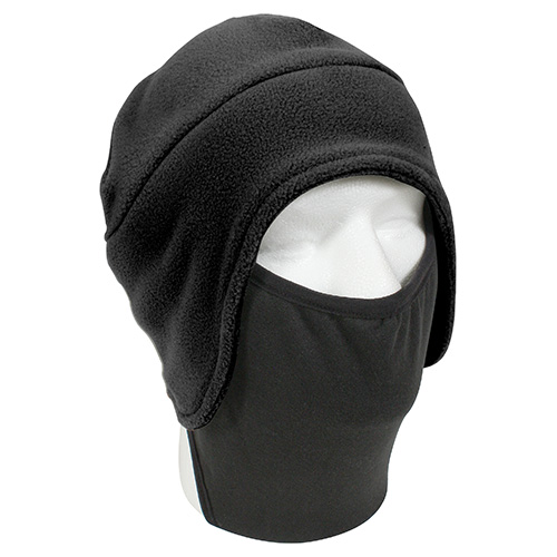 Levně ROTHCO čepice FLEECE s polyester maskou ČERNÁ