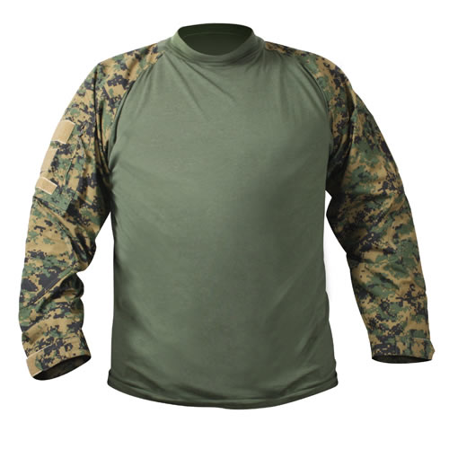 Levně Košile COMBAT taktická DIGITAL WOODLAND MARPAT