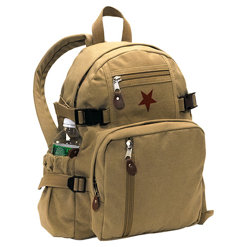 Levně ROTHCO batoh VINTAGE COMPACT STAR KHAKI