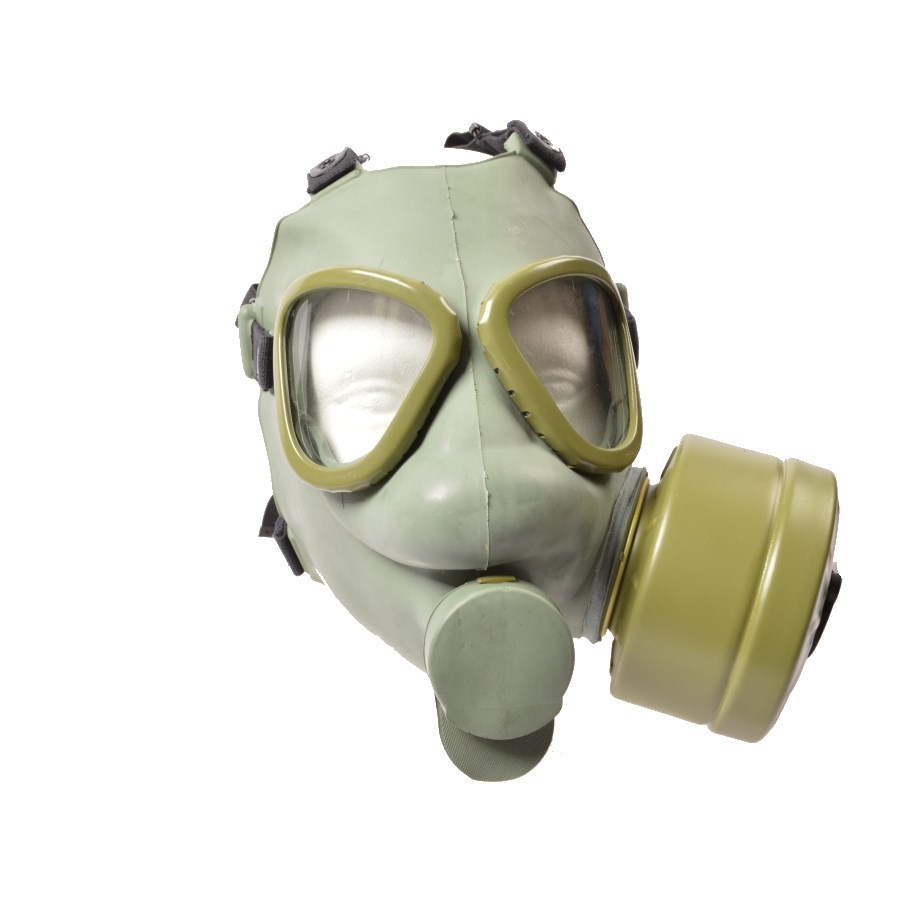 Levně Maska plynová CHORVATSKÁ s pláštěnkou