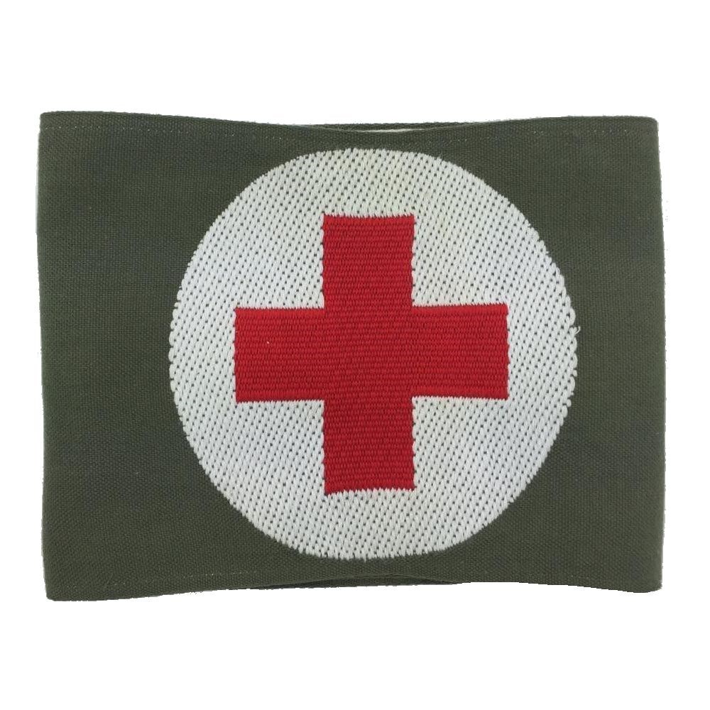 Páska na rukáv MEDIC s křížem "ZDRAVOTNÍK"