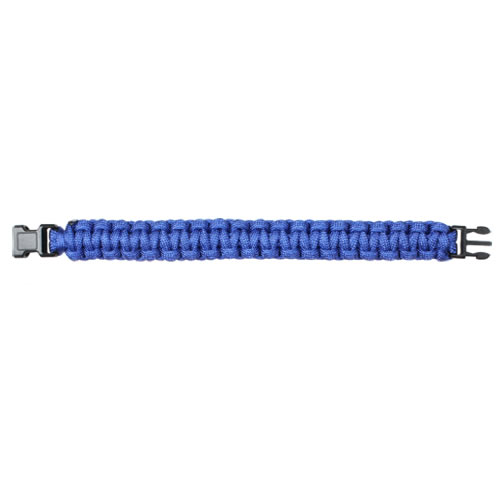 Levně Náramek SURVIVAL PARACORD MODRÝ
