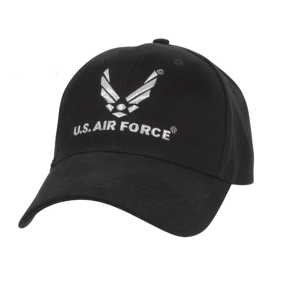 Levně ROTHCO čepice U.S. AIR FORCE baseball ČERNÁ