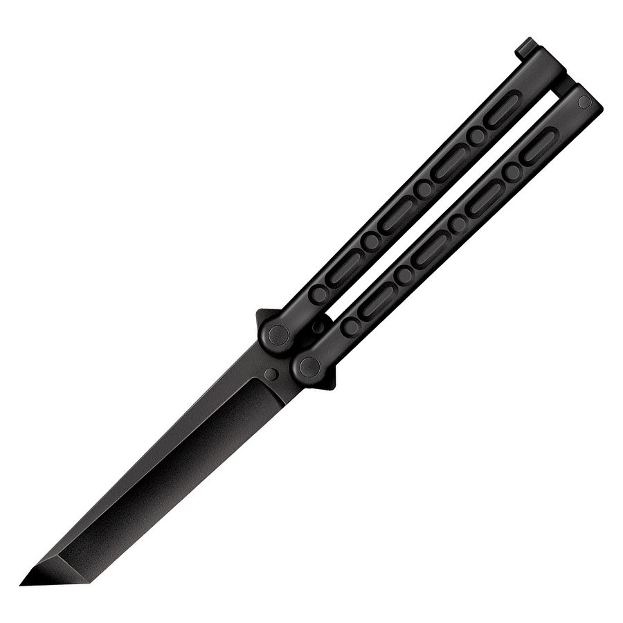 Levně Cold Steel nůž motýlek tanto FGX plastový ČERNÝ