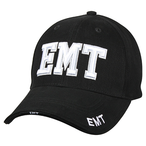 Levně ROTHCO čepice DELUXE E.M.T. baseball ČERNÁ