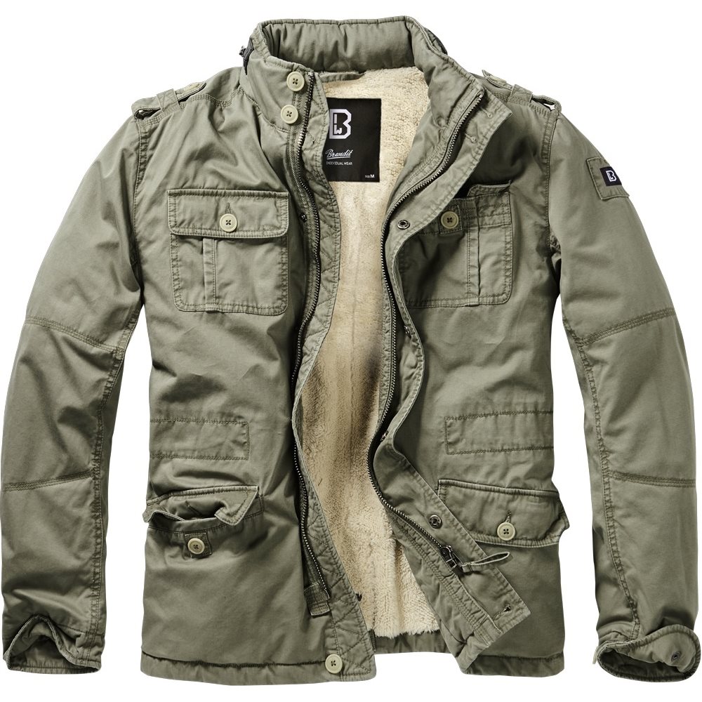 Levně Bunda BRITANNIA JACKET zateplená ZELENÁ