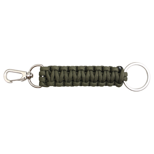 Klíčenka PARACORD ZELENÁ