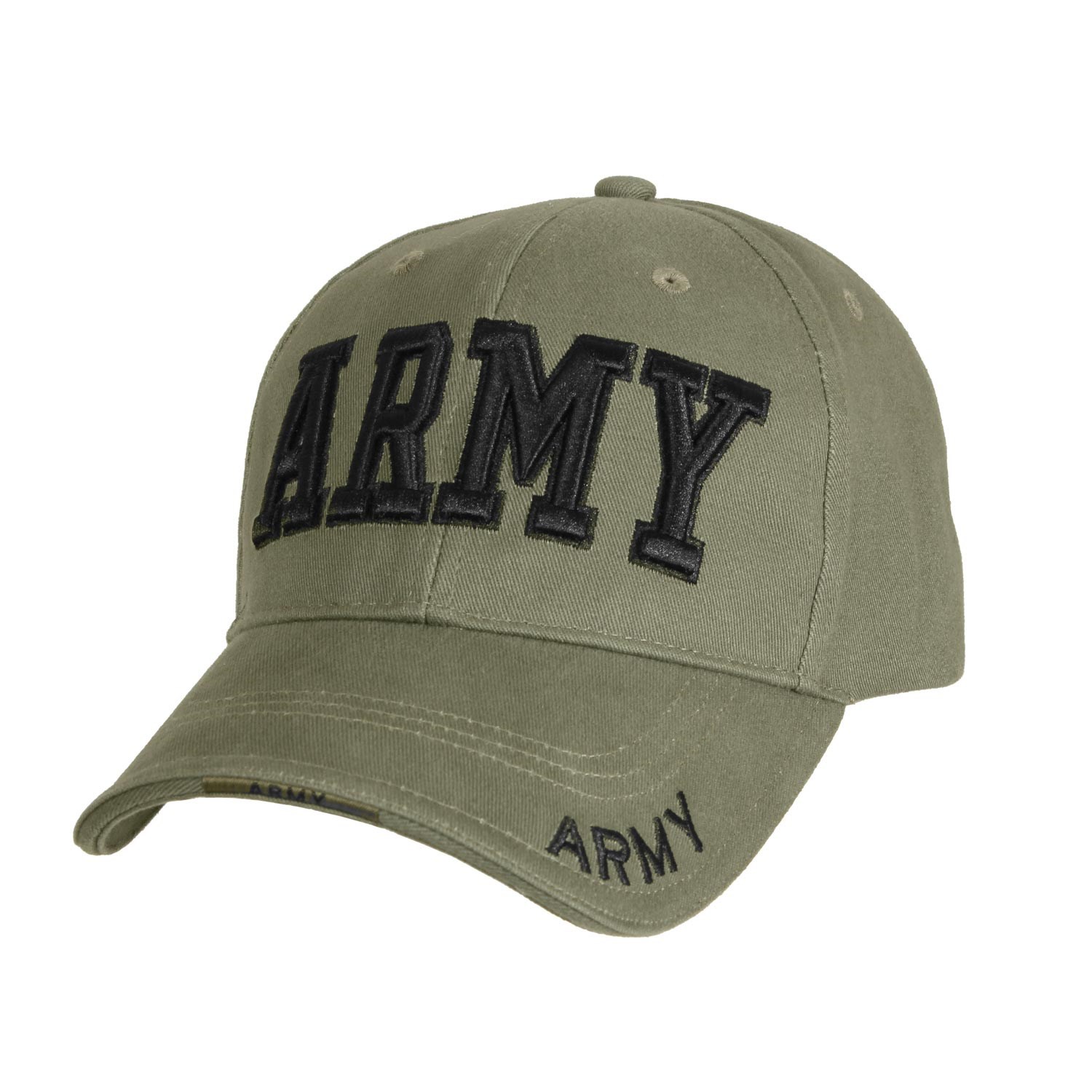 Levně ROTHCO čepice DELUXE ARMY baseball ZELENÁ